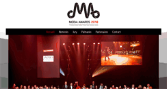 Desktop Screenshot of media-awards.lu
