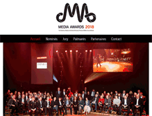 Tablet Screenshot of media-awards.lu
